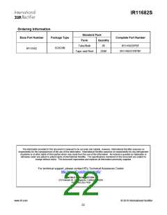 浏览型号IR11682S的Datasheet PDF文件第22页