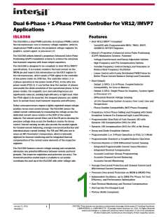 浏览型号ISL6366的Datasheet PDF文件第1页
