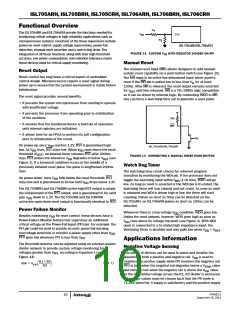 浏览型号ISL705CRHQF的Datasheet PDF文件第10页