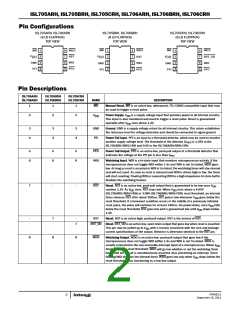 浏览型号ISL705CRHQF的Datasheet PDF文件第2页