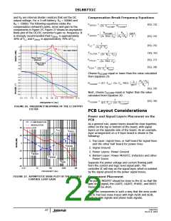 浏览型号ISL88731CHRTZ的Datasheet PDF文件第22页