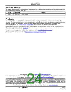 浏览型号ISL88731CHRTZ的Datasheet PDF文件第24页