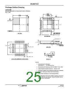 浏览型号ISL88731CHRTZ的Datasheet PDF文件第25页