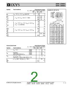 浏览型号IXFN-26N90的Datasheet PDF文件第2页