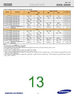 浏览型号K4B2G0846D-HYH9的Datasheet PDF文件第13页