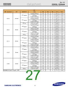 浏览型号K4B2G0846D-HYH9的Datasheet PDF文件第27页
