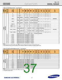 浏览型号K4B2G0846D-HYH9的Datasheet PDF文件第37页