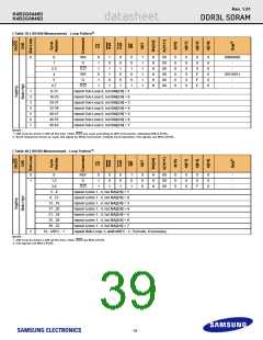 浏览型号K4B2G0846D-HYH9的Datasheet PDF文件第39页