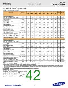 浏览型号K4B2G0846D-HYH9的Datasheet PDF文件第42页