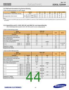 浏览型号K4B2G0846D-HYH9的Datasheet PDF文件第44页