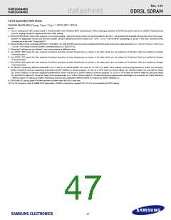 浏览型号K4B2G0846D-HYH9的Datasheet PDF文件第47页