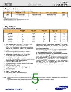 浏览型号K4B2G0846D-HYH9的Datasheet PDF文件第5页