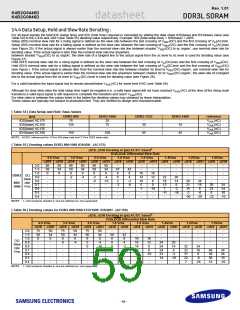 浏览型号K4B2G0846D-HYH9的Datasheet PDF文件第59页