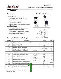 浏览型号RU4099R的Datasheet PDF文件第1页