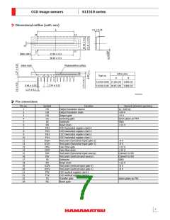 浏览型号S11510-1106的Datasheet PDF文件第7页