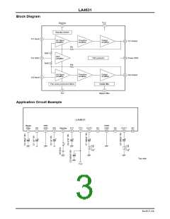 浏览型号LA4631-E的Datasheet PDF文件第3页