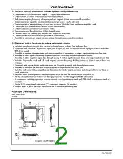 浏览型号LC89057W-VF4A-E的Datasheet PDF文件第2页