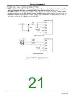 浏览型号LC89057W-VF4A-E的Datasheet PDF文件第21页