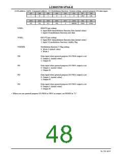 浏览型号LC89057W-VF4A-E的Datasheet PDF文件第48页