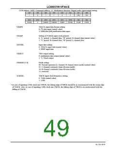 浏览型号LC89057W-VF4A-E的Datasheet PDF文件第49页