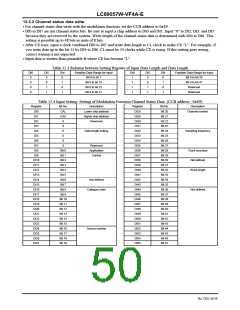 浏览型号LC89057W-VF4A-E的Datasheet PDF文件第50页