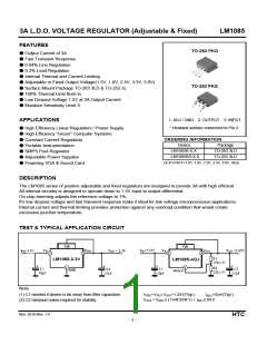 浏览型号LM1085RS的Datasheet PDF文件第1页