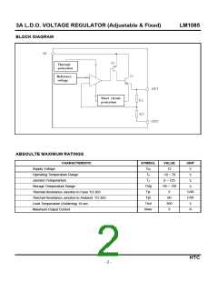 浏览型号LM1085RS的Datasheet PDF文件第2页