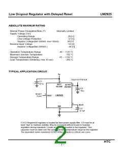 浏览型号LM2925T的Datasheet PDF文件第2页