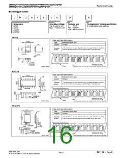 浏览型号LM339DR的Datasheet PDF文件第16页