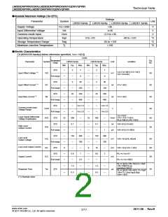 浏览型号LM339PWR的Datasheet PDF文件第2页