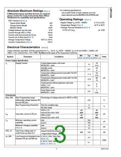 浏览型号LMP91000的Datasheet PDF文件第3页