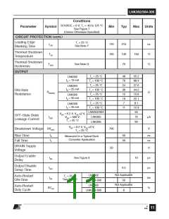 浏览型号LNK306P的Datasheet PDF文件第11页