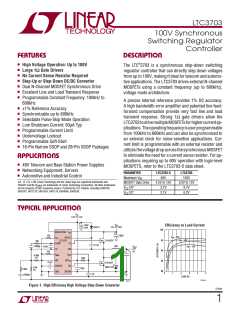 浏览型号LT3431的Datasheet PDF文件第1页