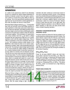 浏览型号LTC3780的Datasheet PDF文件第14页