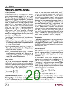 浏览型号LTC3780的Datasheet PDF文件第20页