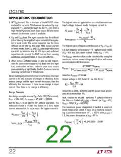 浏览型号LTC3780的Datasheet PDF文件第22页