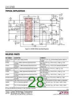 浏览型号LTC3780的Datasheet PDF文件第28页