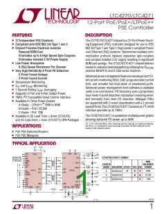 浏览型号LTC4270CIUKG#PBF的Datasheet PDF文件第1页