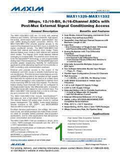 浏览型号MAX11331ATJ+的Datasheet PDF文件第1页