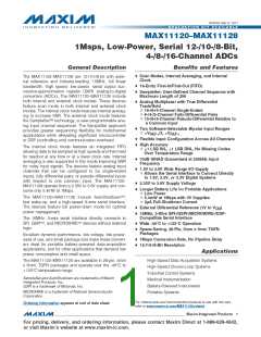 浏览型号MAX11128的Datasheet PDF文件第1页