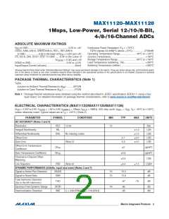 浏览型号MAX11128的Datasheet PDF文件第2页