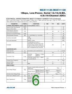 浏览型号MAX11128的Datasheet PDF文件第6页
