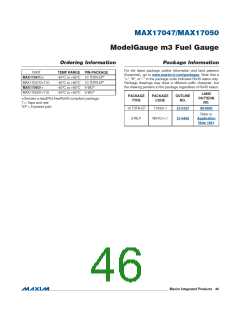 浏览型号MAX17050的Datasheet PDF文件第46页