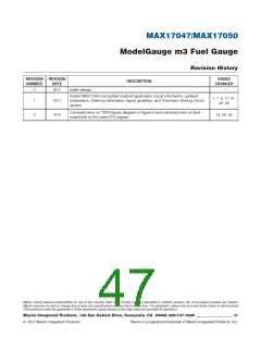 浏览型号MAX17050的Datasheet PDF文件第47页