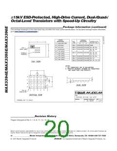 浏览型号MAX3394E的Datasheet PDF文件第20页
