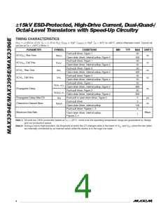 浏览型号MAX3394E的Datasheet PDF文件第4页
