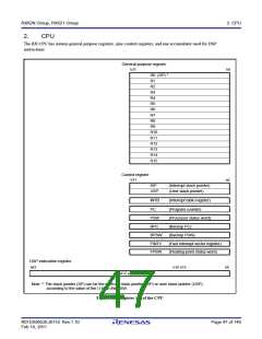 浏览型号R5F562N8BDFB的Datasheet PDF文件第47页