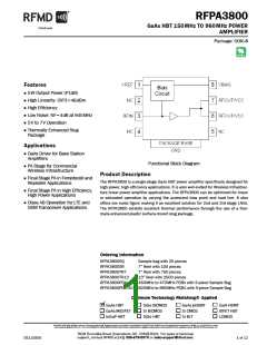 浏览型号RFPA3800的Datasheet PDF文件第1页