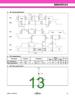 浏览型号MB85RC64的Datasheet PDF文件第13页