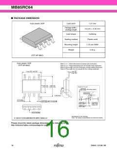 浏览型号MB85RC64的Datasheet PDF文件第16页